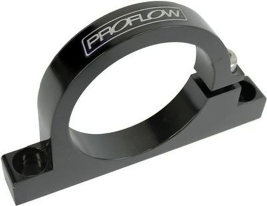 Proflow PFEFS300-1BK Fuel Filter Brackets Single 50 mm hole Aluminium Black Anodised