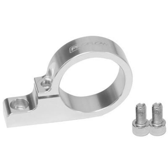 Proflow PFEFS300-4 Fuel Filter Brackets Single 31mm hole Aluminium Silver Anodised