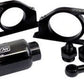 Proflow PFEFS305B Billet Bracket Kit with Fuel Filter AN10 Black & -06AN Adaptors