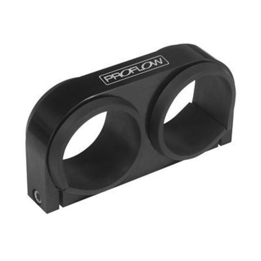 Proflow PFEFS5076BK Dual Fuel Pump Bracket Billet Aluminium Bosch/ 044 Style Pumps Black Anodised