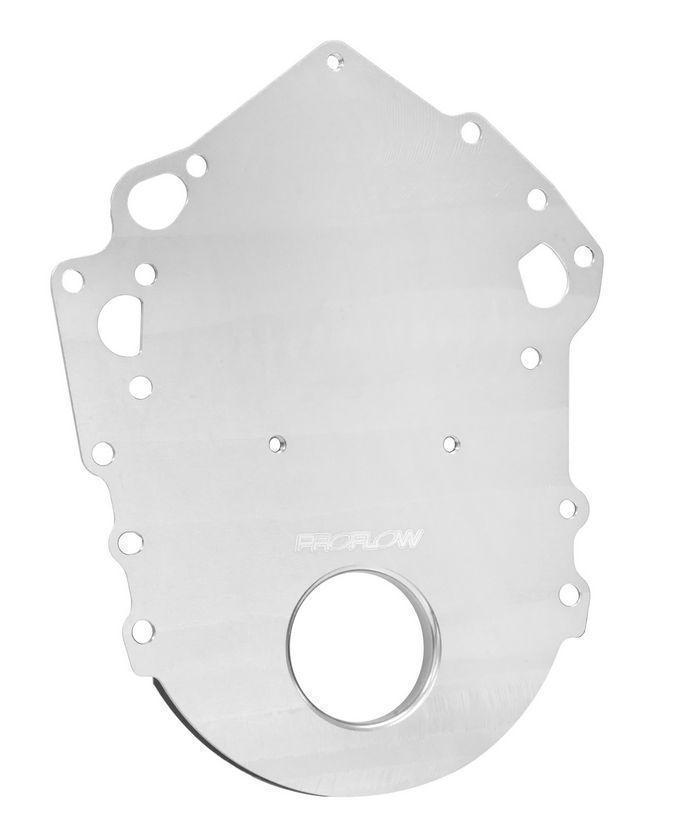 Proflow PFEFTCCS Timing Cover 1-Piece Billet Aluminium Anodised Silver For Ford 302 351C Each