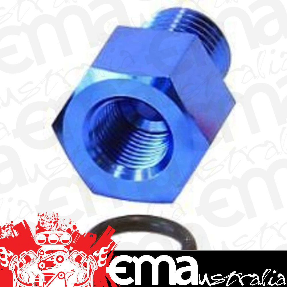 Aeroflow AF64-2063 Fuel Rail Adapt for Mazda / for Toyotarx-7 - Mr2 / Celica Gt4 Blue