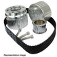 Gilmer Drive Kit Ford Windsor 302 351W 289 302 351 Silver