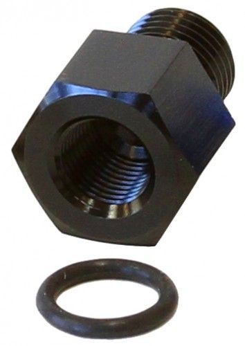 Aeroflow AF64-2063BLK Fuel Rail Adapt for Mazda / for Toyotarx-7 - Mr2 / Celica Gt4 Black