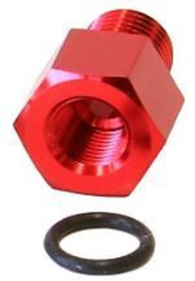 Aeroflow AF64-2063R Fuel Rail Adapt for Mazda / for Toyotarx-7 - Mr2 / Celica Gt4 Red