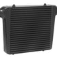 Proflow PFEIC400400BK Intercooler Delta & Fin 400 x 400 x 76mm 3" Outlets Black