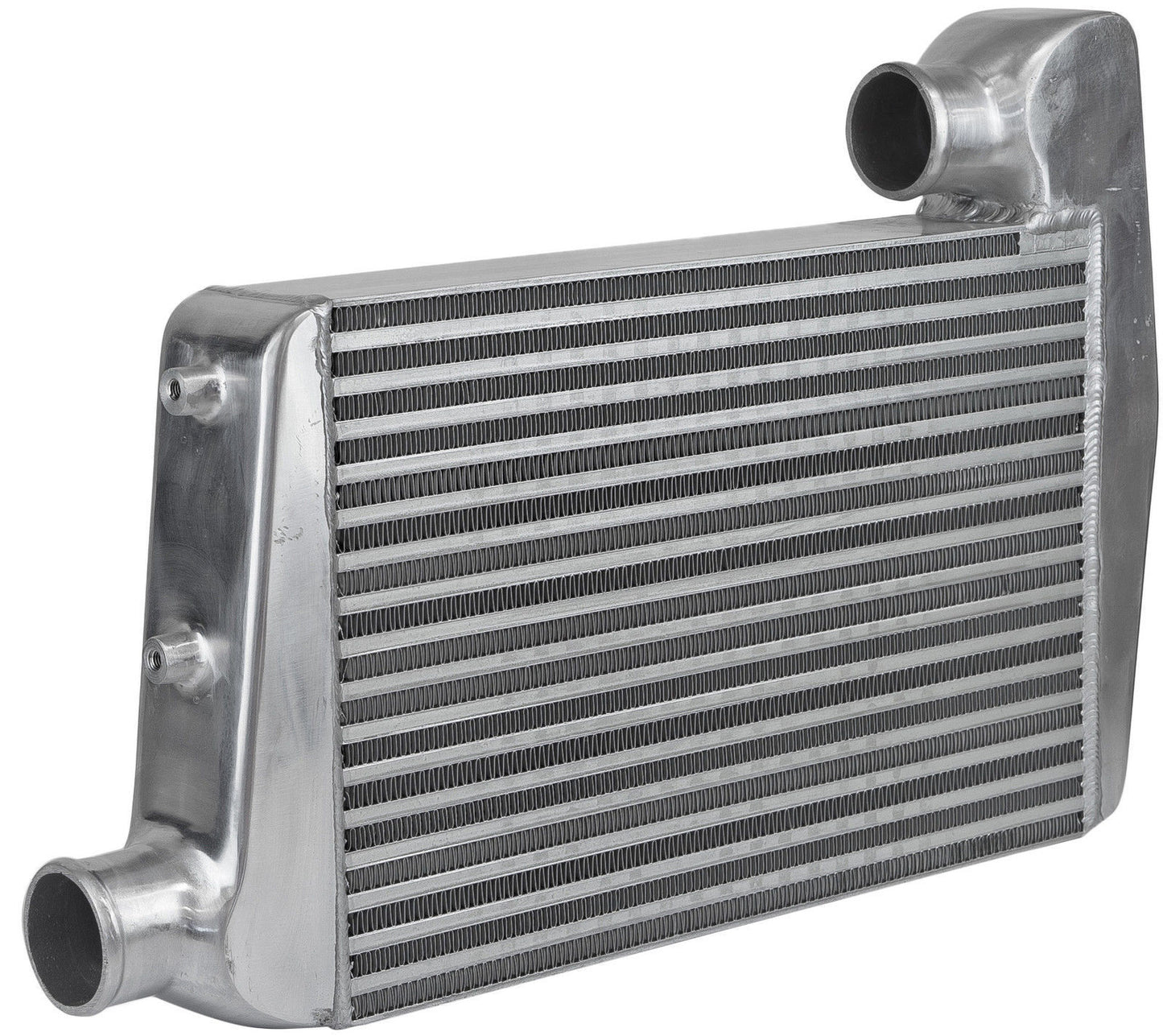 Proflow PFEICFDBA Intercooler Bar & Plate For Ford Falcon XR6 BA BF 450 x 300 x 76mm 2.5'' Outlets Aluminium Natural