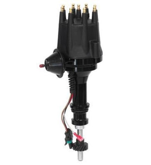 Proflow PFEID310R Distributor Billet Black Ready-to-Run Vacuum Advance For Ford 302 351 Cleveland
