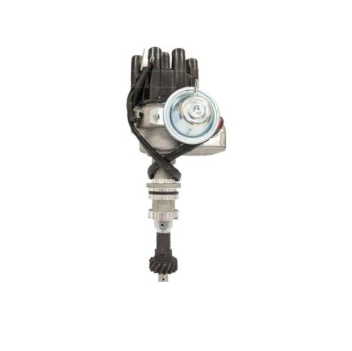 Proflow PFEID320E Distributor HEI Street Series Vacuum Advance Bosch Style Black Cap SB For Ford 302 351 Cleveland Late Block 12.5mm