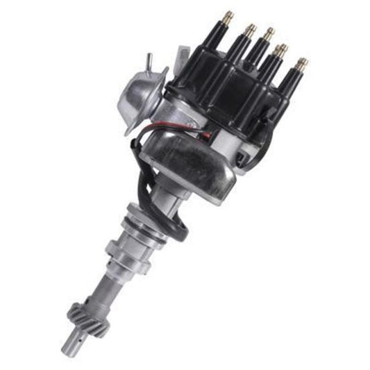 Proflow PFEID410E Distributor HEI Street Series Vacuum Advance Bosch Style Black Cap SB For Ford 289 302 Windsor