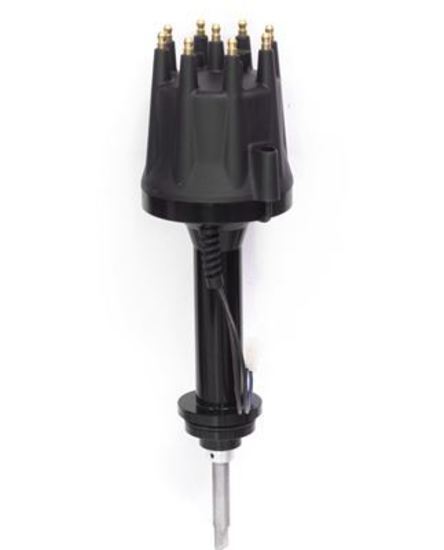 Proflow PFEID510M Distributor Pro Series Magnetic Pickup Mechanical Advance Black Cap For Chrysler 318/340/360