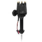 Proflow PFEID510R Distributor Billet Black Ready-to-Run Black Vacuum Advance SB For Chrysler 318 340.360