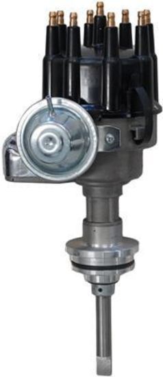 Proflow PFEID520E Distributor HEI Street Series Vacuum Advance Black Cap BB For Chrysler 440