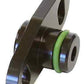 Aeroflow AF64-2066BLK Fuel Rail Adapter - Mitsubishi* 16mm Seal & 37-40mm Centre