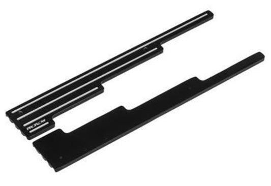 Proflow PFEIGN6038 Ignition Lead Wire Loom Billet Aluminium Black with Ball Milled Accents Universal Pair