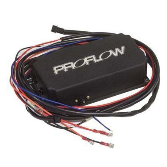 Proflow PFEIGN6420 Ignition Box Multiple Spark CDI 6AL Ignition Box 2 Rev Limiter Adjustable or Chip Smooth Top Black