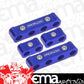 Proflow PFEIGN88BL Billet Aluminium Ignition Lead Wire Looms Blue suit 8.8mm Leads