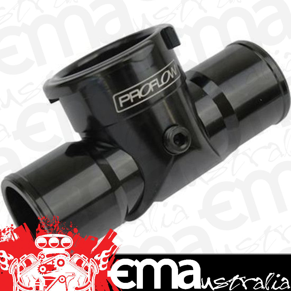 Proflow PFEIRFBK Radiator Hose Filler Inline Billet Black 1.5 "/1.5 "