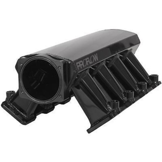 Proflow PFEM63232 SuperMax EFI Intake Manifold Kit For Holden Commodore LS1/LS2 Fabricated Black w/Fuel Rails 102mm Throttle Body