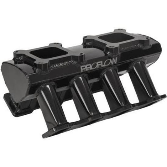 Proflow PFEM63237 SuperMax Intake Manifold Tunnel Ram For Holden Commodore LS1/LS2 Carburetted 4150/4500 Fabricated Black
