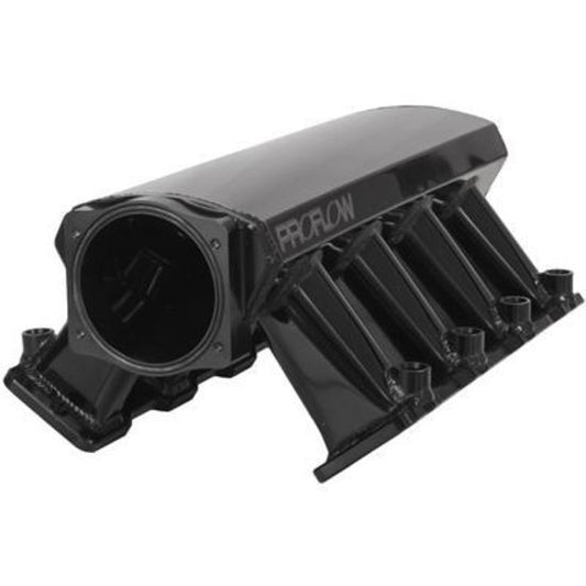 Proflow PFEM63242 SuperMax EFI Intake Manifold Kit For Holden Commodore LS3/L92 Fabricated Black w/Fuel Rails 102mm Throttle Body