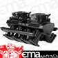 Proflow PFEM63248 SuperMax Intake Manifold Tunnel Ram For Holden Commodore LS3/L92 EFI Fabricated Black W/Fuel Rails