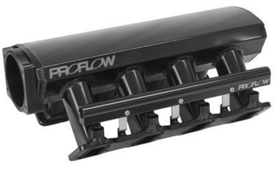 Proflow PFEM63252 SuperMax EFI Intake Manifold Kit For Holden Commodore LS7 Fabricated Black w/Fuel Rails 102mm Throttle Body