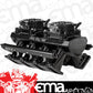 Proflow PFEM63258 SuperMax Intake Manifold Tunnel Ram For Holden Commodore LS7 EFI Fabricated Black W/Fuel Rails