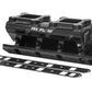 Proflow PFEM64243 SuperMax EFI Intake Manifold with Fuel Rails Tunnel Ram Fabricated Black Quad 4150 EFI Throttle Body SB Ford 289-302W Each