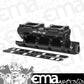 Proflow PFEM64243 SuperMax EFI Intake Manifold with Fuel Rails Tunnel Ram Fabricated Black Quad 4150 EFI Throttle Body SB Ford 289-302W Each