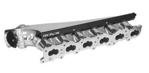 Proflow PFEM67525 Intake Manifold Kit Fabricated Aluminium Polished For Nissan RB25 Inlet Plenum 90mm Throttle Body Fuel Rail Kit