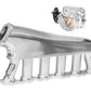Proflow PFEM67535 Intake Manifold Kit Fabricated Aluminium Polished For Nissan TB48 Inlet Plenum 90mm Throttle Body Fuel Rail Polished