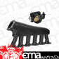 Proflow PFEM67535BK Intake Manifold Kit Fabricated Aluminium Black For Nissan TB48 Inlet Plenum 90mm Throttle Body Fuel Rail