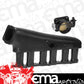 Proflow PFEM67540BK Intake Manifold Kit Fabricated Aluminium Black For Toyota 1JZ-GTE Inlet Plenum 90mm Throttle Body Fuel Rail