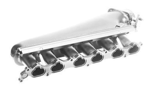 Proflow PFEM67552 Intake Manifold Kit Fabricated Aluminium For Toyota 2JZGTE Turbo non VVTI Polished Inlet Plenum 90mm Throttle Body Fuel Rail Kit