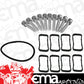 Proflow PFEM6901 Intake O-Ring and Mounting Hardware Kit for LS1/LS2/LS6 Manifolds