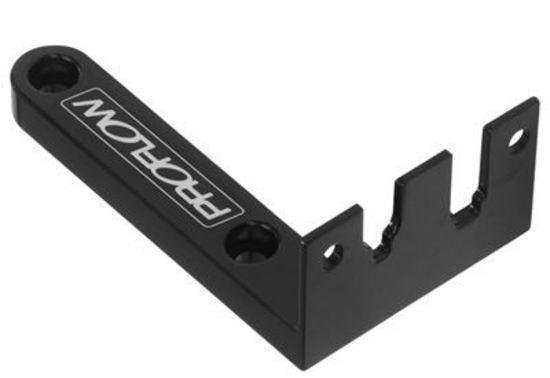 Proflow PFEM7560BK Throttle Cable Bracket For GM LS2 Intake Manifold Mount Billet Aluminium Black
