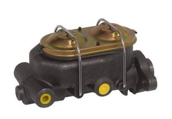 Proflow PFEMC1312BK Master Cylinder GM Universal Cast Iron Black 1.00 " Bore Dual Bowl Left Port Each