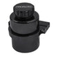 Proflow PFEMC300BK Master Cylinder Reservoir Remote or Direct Mount 130mm Height 80mm Dia Billet Aluminium Black