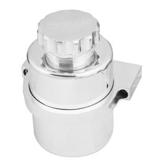 Proflow PFEMC300P Master Cylinder Reservoir Remote or Direct Mount 130mm Height 80mm Dia Billet Aluminium Polished