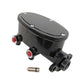 Proflow PFEMC8559-BK Master Cylinder Aluminum Black Powdercoat 1-1/8 " Bore Dual Bowl Front Disc/Rear Drum