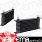 Proflow PFEOC10 Oil Cooler Ultra Pro Aluminium Black 10-Row 340mm x 135mm x 50mm Female AN10 lnlet/Outlet