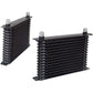Proflow PFEOC15 Oil Cooler Ultra Pro Aluminium Black 15-Row 340mm x 210mm x 50mm Female AN10 lnlet/Outlet