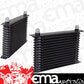 Proflow PFEOC15 Oil Cooler Ultra Pro Aluminium Black 15-Row 340mm x 210mm x 50mm Female AN10 lnlet/Outlet