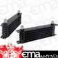 Proflow PFEOC7 Oil Cooler Ultra Pro Aluminium Black 7-Row 340mm x 90mm x 50mm Female AN10 lnlet/Outlet