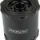 Proflow | PFEOS361BK | Reusable Oil Filter Spin-On 3/4"-16 & 13/16"-16 Billet Aluminium Black