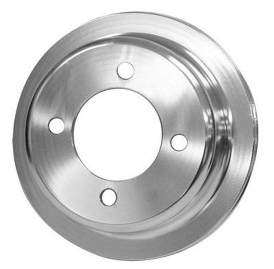 Proflow PFEP43400 Crank Pump Pulley V-Belt 1-Groove Aluminium Polished For Ford 302 351C 351W