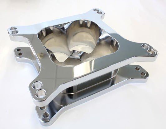 Aeroflow AF64-2071C Velocity Carb Spacer 2" 4150 Bolt On Horsepower Square Bore