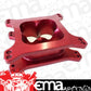Aeroflow AF64-2071R Velocity Carb Spacer 2" 4150 Red Square Bore