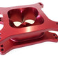 Aeroflow AF64-2071R Velocity Carb Spacer 2" 4150 Red Square Bore